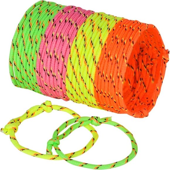 Other - 144 1 Gross Neon Rope Friendship Bracelets New